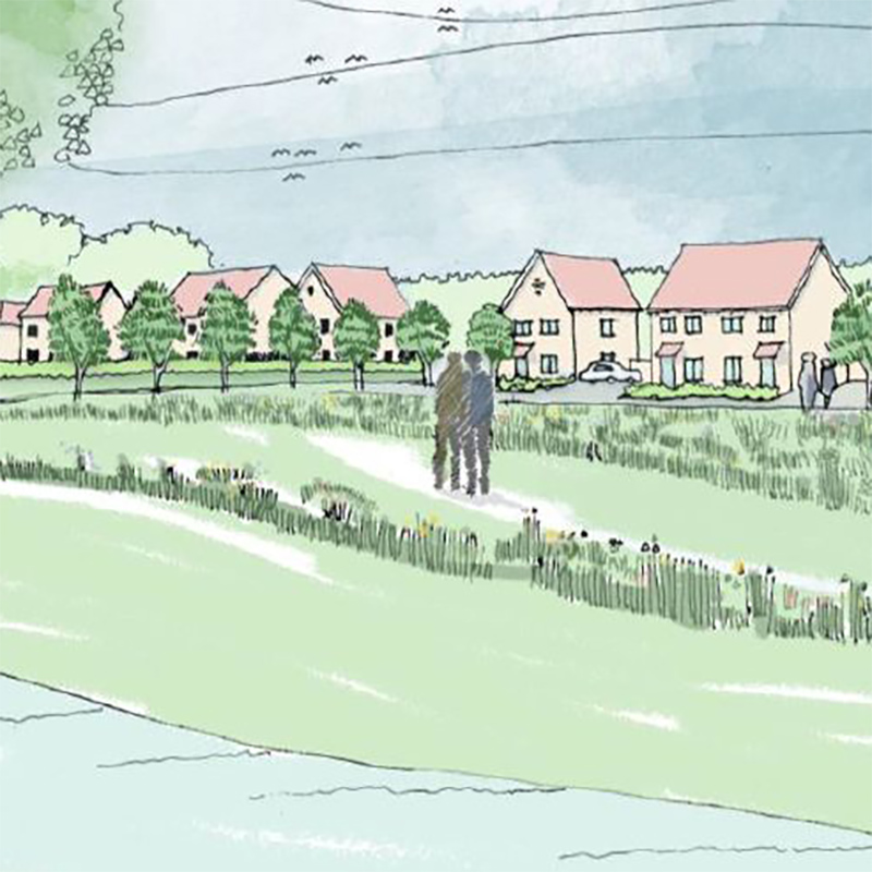 Bridge Farm artist's impression